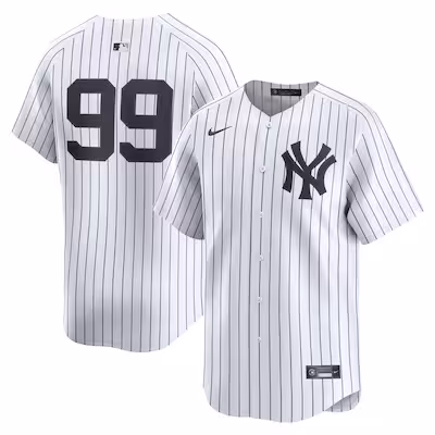 Men's New York Yankees Aaron Judge Nike White Home Limited Player Jersey