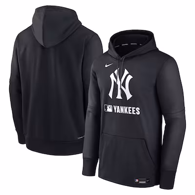 Men's New York Yankees Nike Navy Authentic Collection Performance Pullover Hoodie