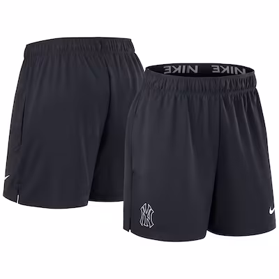 Women's New York Yankees Nike Navy Authentic Collection Knit Shorts