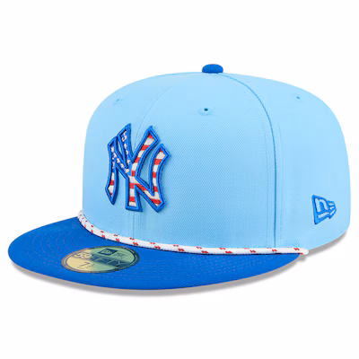 Men's New York Yankees New Era 2025 Fourth of July 59FIFTY Fitted Hat