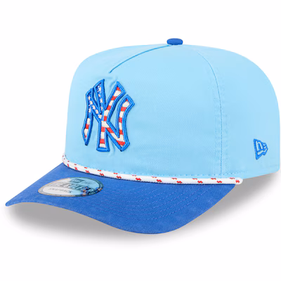 Men's New York Yankees New Era 2025 Fourth of July Golfer Snapback Hat
